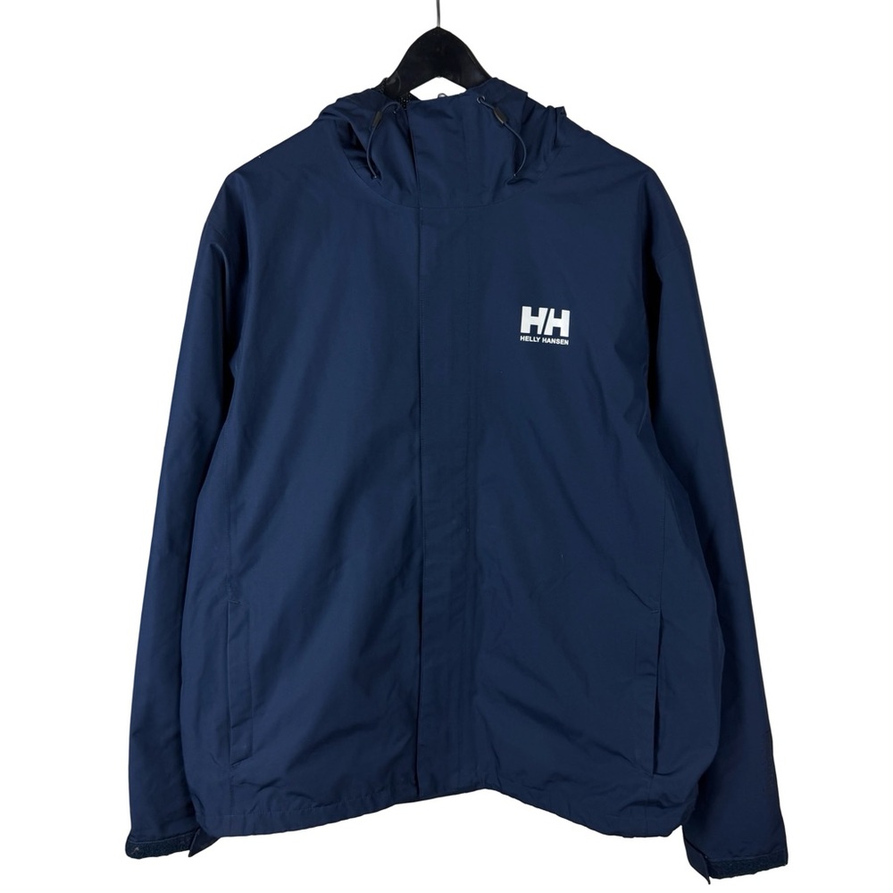 Mens Helly Hansen Dubliner Full Zip Utility Logo Lightweight Jacket Size XL